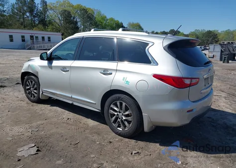 2015 Infiniti Qx60 из США, поврежденный, VIN 5N1AL0MM2FC507641